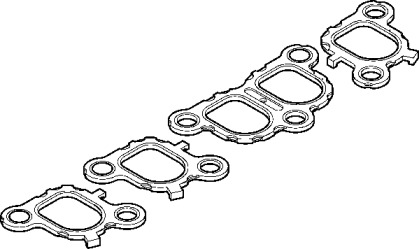 Комплект прокладок, впускной коллектор ELRING 217.460