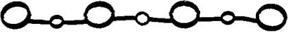 Прокладка, крышка головки цилиндра ELRING 249.630