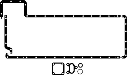 Комплект прокладок, масляный поддон ELRING 282.619