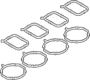Комплект прокладок, впускной коллектор ELRING 297.580