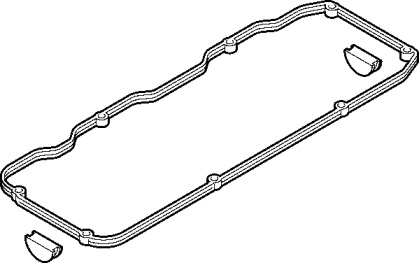 Комплект прокладок, крышка головки цилиндра ELRING 373.880