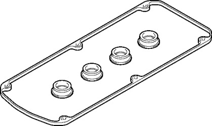 Комплект прокладок, крышка головки цилиндра ELRING 376.220