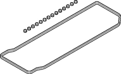 Комплект прокладок, крышка головки цилиндра ELRING 381.390