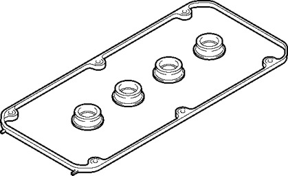 Комплект прокладок, крышка головки цилиндра ELRING 473.450