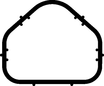 Прокладка, впускной коллектор ELRING 486.040
