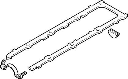 Комплект прокладок, крышка головки цилиндра ELRING 557.668