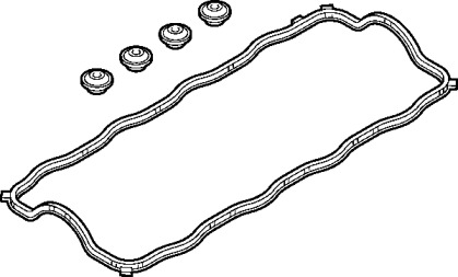 Комплект прокладок, крышка головки цилиндра ELRING 685.670