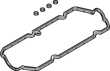 Комплект прокладок, крышка головки цилиндра ELRING 724.280