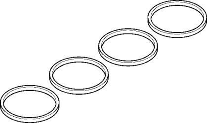 Комплект прокладок, впускной коллектор ELRING 727.730