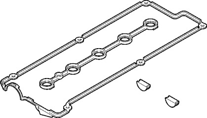 Комплект прокладок, крышка головки цилиндра ELRING 915.572