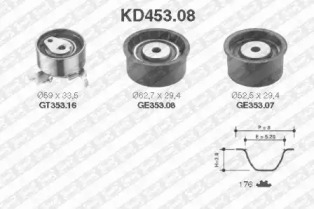 Ременный комплект SNR KD453.08