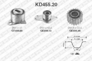 Ременный комплект SNR KD455.20