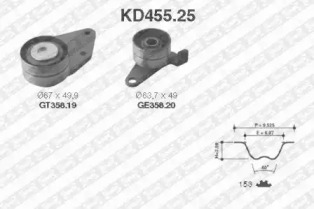 Ременный комплект SNR KD455.25