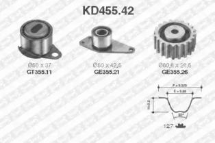 Ременный комплект SNR KD455.42