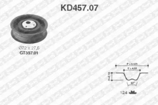 Ременный комплект SNR KD457.07