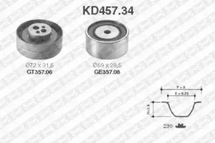 Ременный комплект SNR KD457.34