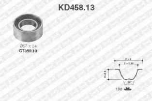 Ременный комплект SNR KD458.13