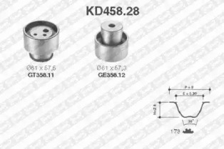 Ременный комплект SNR KD458.28