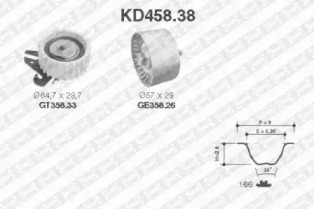 Ременный комплект SNR KD458.38