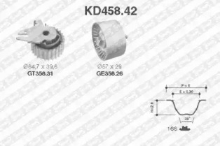 Ременный комплект SNR KD458.42