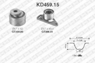 Ременный комплект SNR KD459.15