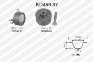 Ременный комплект SNR KD459.37