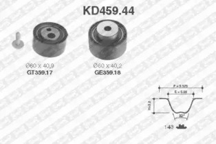 Ременный комплект SNR KD459.44