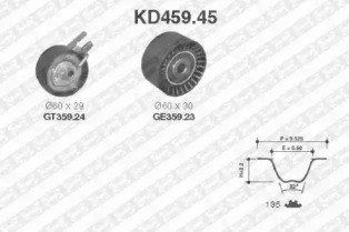 Ременный комплект SNR KD459.45