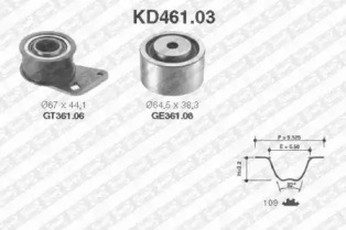 Ременный комплект SNR KD461.03