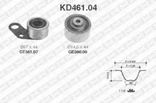 Ременный комплект SNR KD461.04