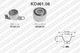 Ременный комплект SNR KD461.08