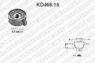 Ременный комплект SNR KD468.15