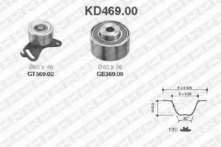 Ременный комплект SNR KD469.00