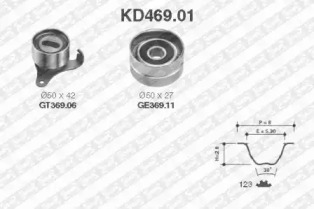 Ременный комплект SNR KD469.01