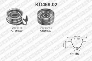 Ременный комплект SNR KD469.02