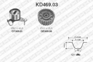 Ременный комплект SNR KD469.03