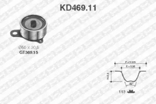 Ременный комплект SNR KD469.11