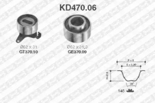 Ременный комплект SNR KD470.06