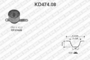 Ременный комплект SNR KD474.08