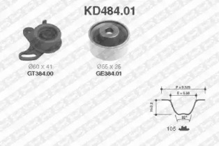 Ременный комплект SNR KD484.01