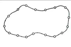 Прокладка, масляный поддон PAYEN JJ573