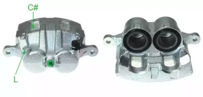 Тормозной суппорт BUDWEG CALIPER 344472