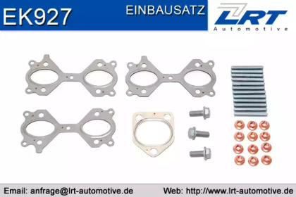 Монтажный комплект, выпускной коллектор LRT EK927