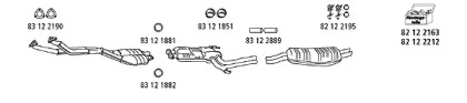 Система выпуска ОГ HJS BMW_248