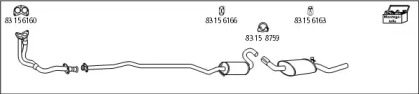 Глушитель HJS Fo_133