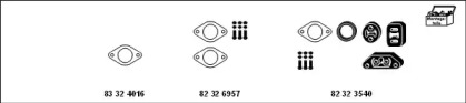 Система выпуска ОГ HJS MT-Fi134