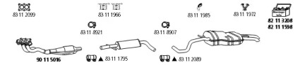 Система выпуска ОГ HJS VW_2056