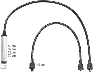 Комплект электропроводки BERU ZEF1090