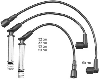 Комплект электропроводки BERU ZEF1120