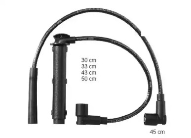 Комплект электропроводки BERU ZEF1397